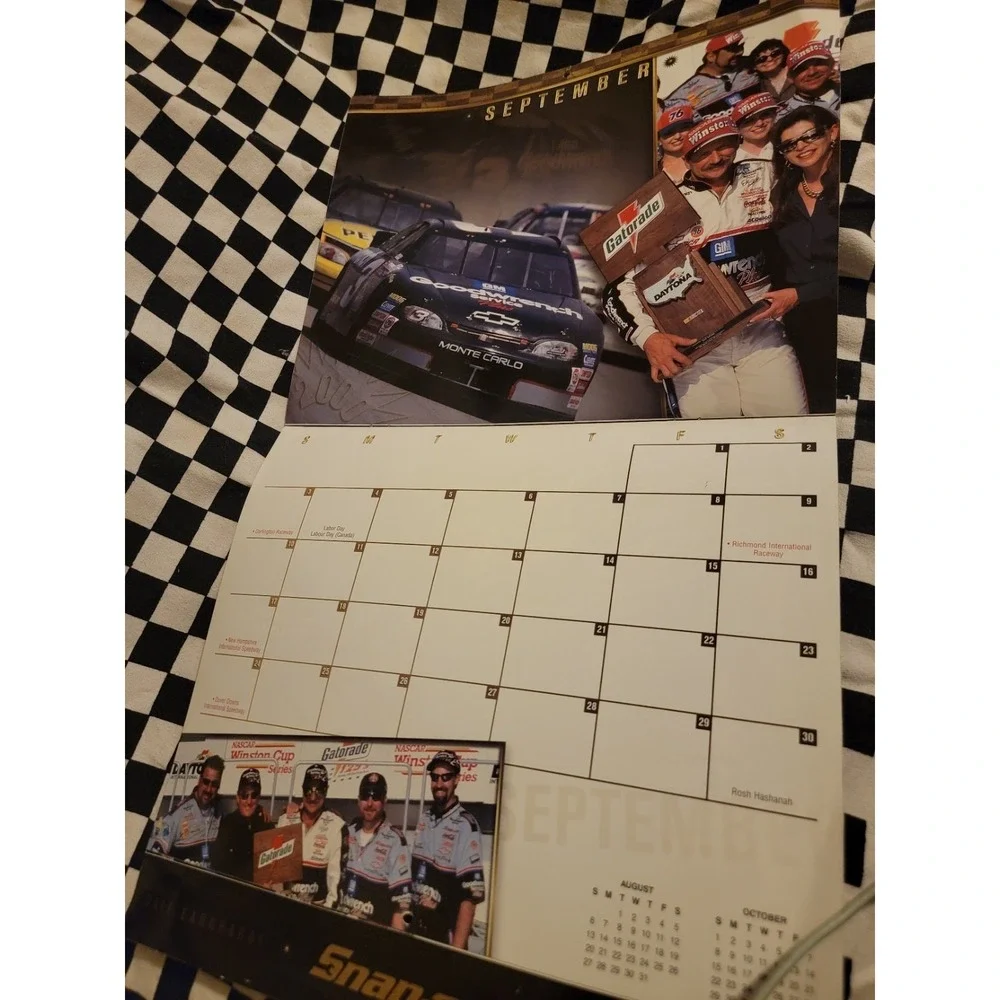 Dale Earnhardt Snap-On Tools 2000‎ Millennium Edition Calendar  RCR...